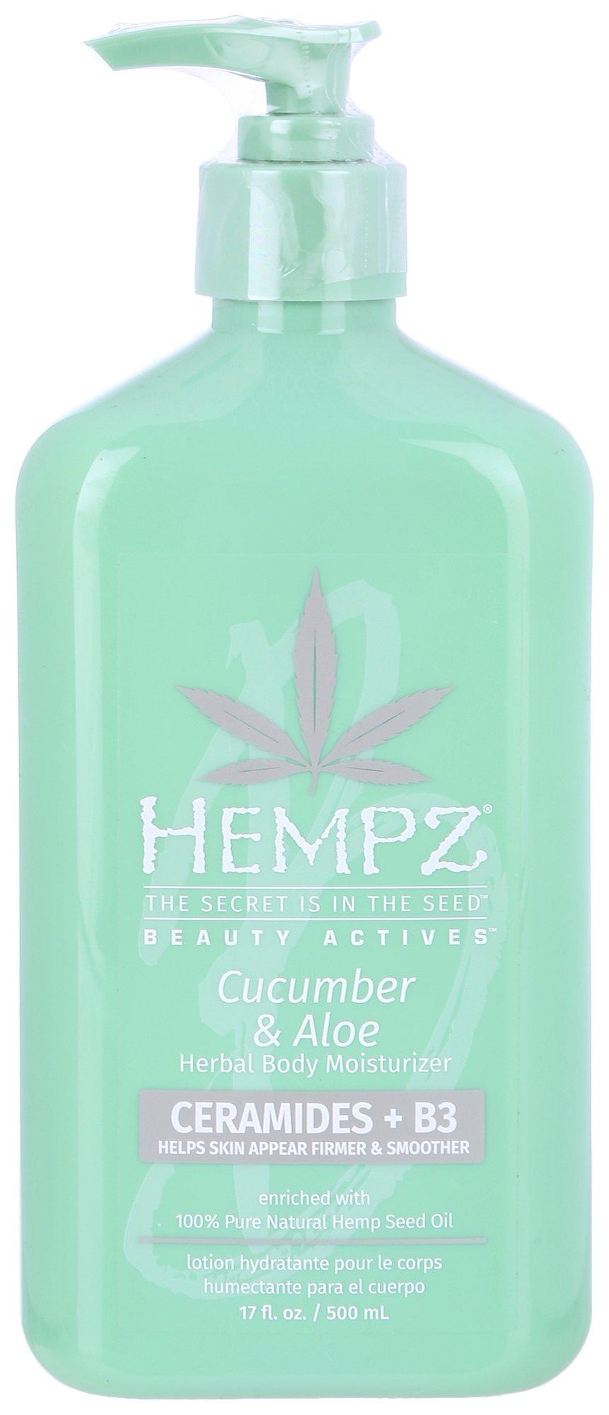 Hempz 17 Fl.Oz. Cucumber & Aloe Body Moisturizer