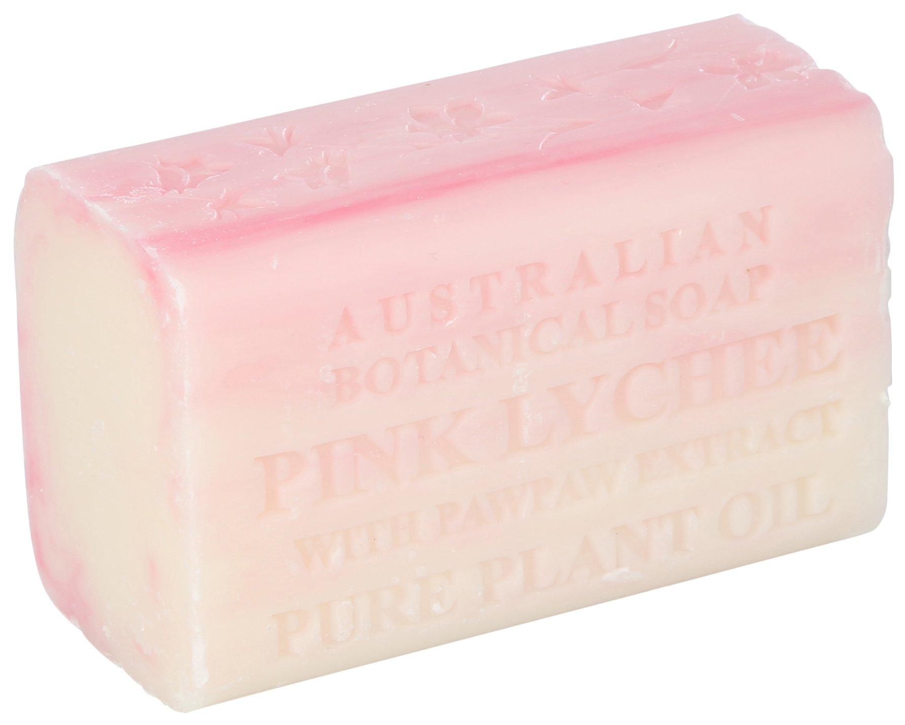 Australian Botanical 6.6 Oz. Pink Lychee Bar Soap