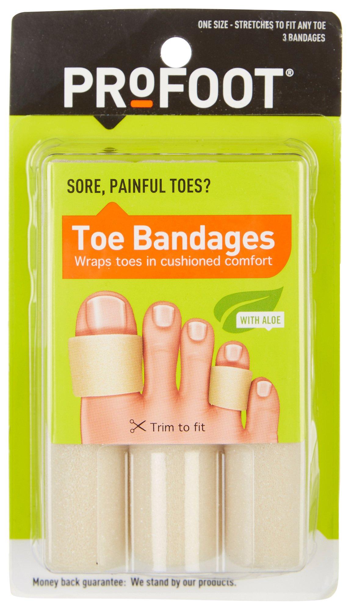 3-Pk. Toe Bandage Kit