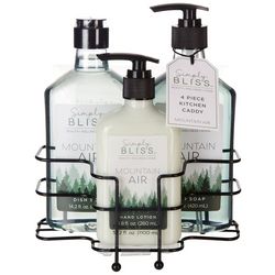 Simply Bliss Mountain Air 4 Pc. Hand Soap & Lotion Set
