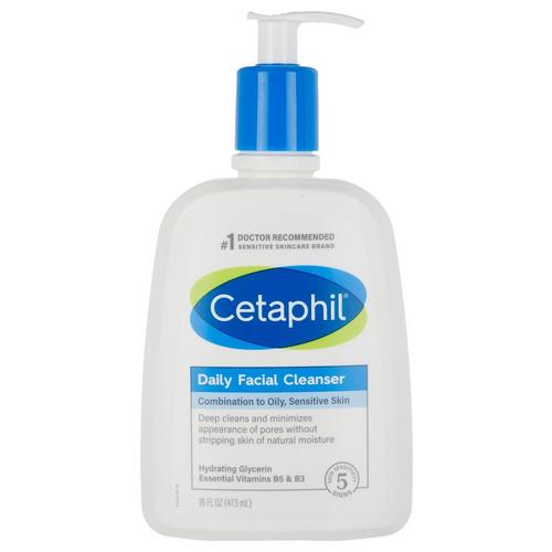 Cetaphil 16 Fl.Oz. Pump Bottle Daily Facial Cleanser