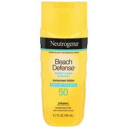 Beach Defense SPF 50 Sunscreen Lotion 6.7 Fl.Oz.