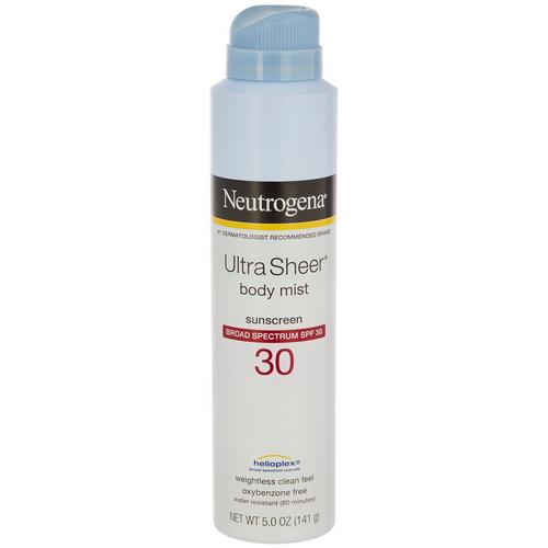 Neutrogena Ultra Sheer Body Mist SPF 30 Sunscreen