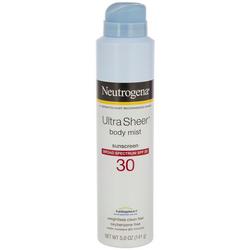 Ultra Sheer Body Mist SPF 30 Sunscreen Spray 5 oz