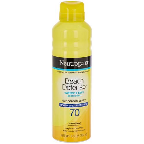 Neutrogena Beach Defense SPF 70 Sunscreen Spray 6.5