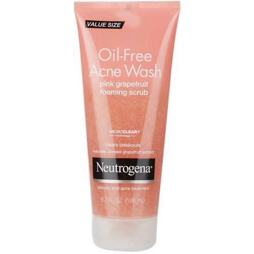 Neutrogena 6.7 Fl.Oz. Oil-Free Acne Wash Foaming Scrub