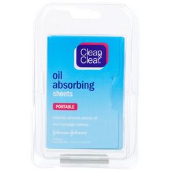 Clean & Clear 50 Sheets Oil Absorbing Portable Sheets