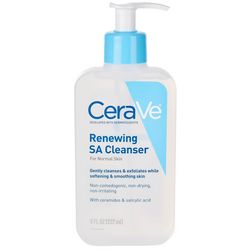 Cerave 8 Fl.Oz. Pump Bottle Renewing SA Cleanser