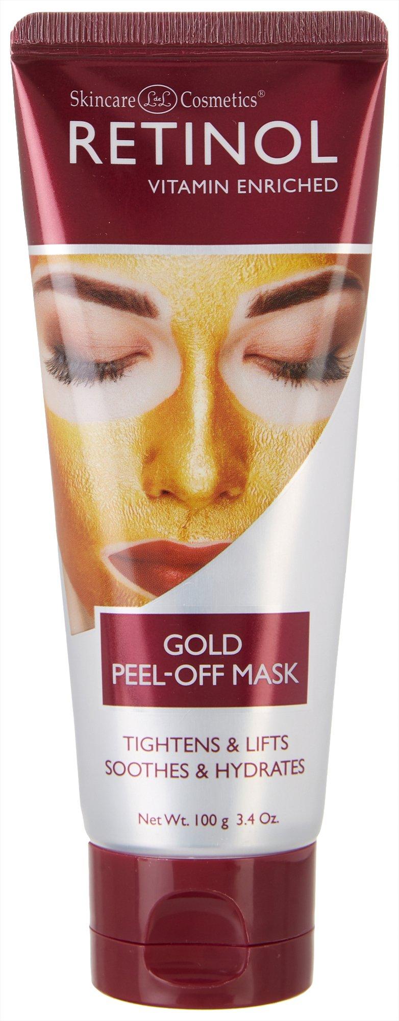 3.4 oz Gold Peel-Off Mask