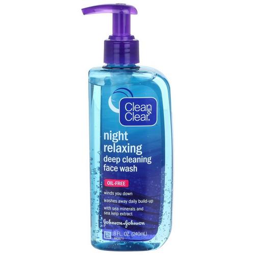 Clean & Clear Night Relaxing Deep Cleaning Face