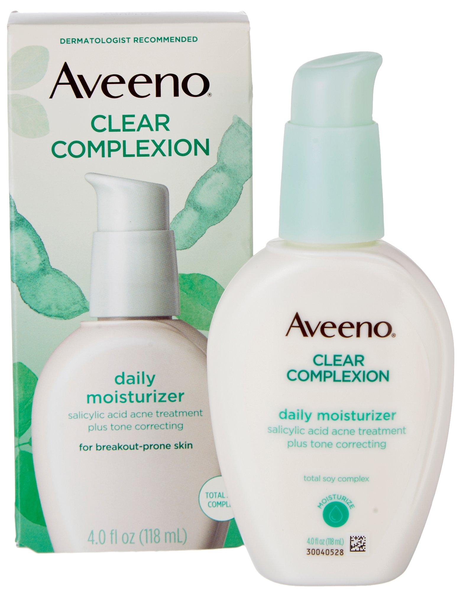 Aveeno Clear Complexion Daily Moisturizer Lotion 4 Fl.Oz.