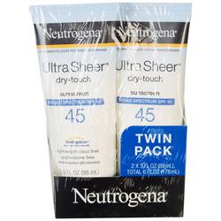 2 Pc. Set Ultra Sheer Dry-Touch SPF 45 Sunscreen