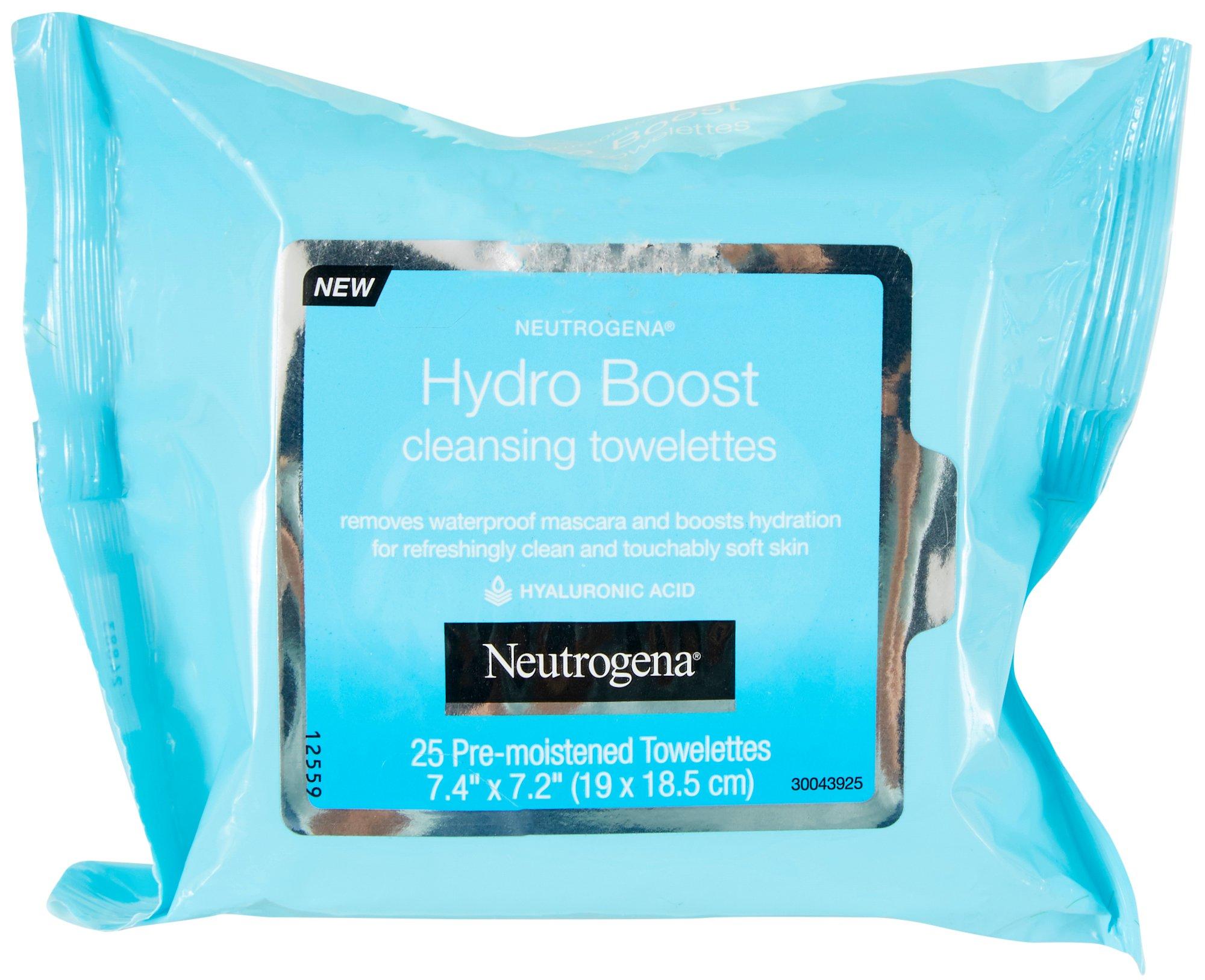 25-Pk. Hydro Boost Cleansing Towelettes