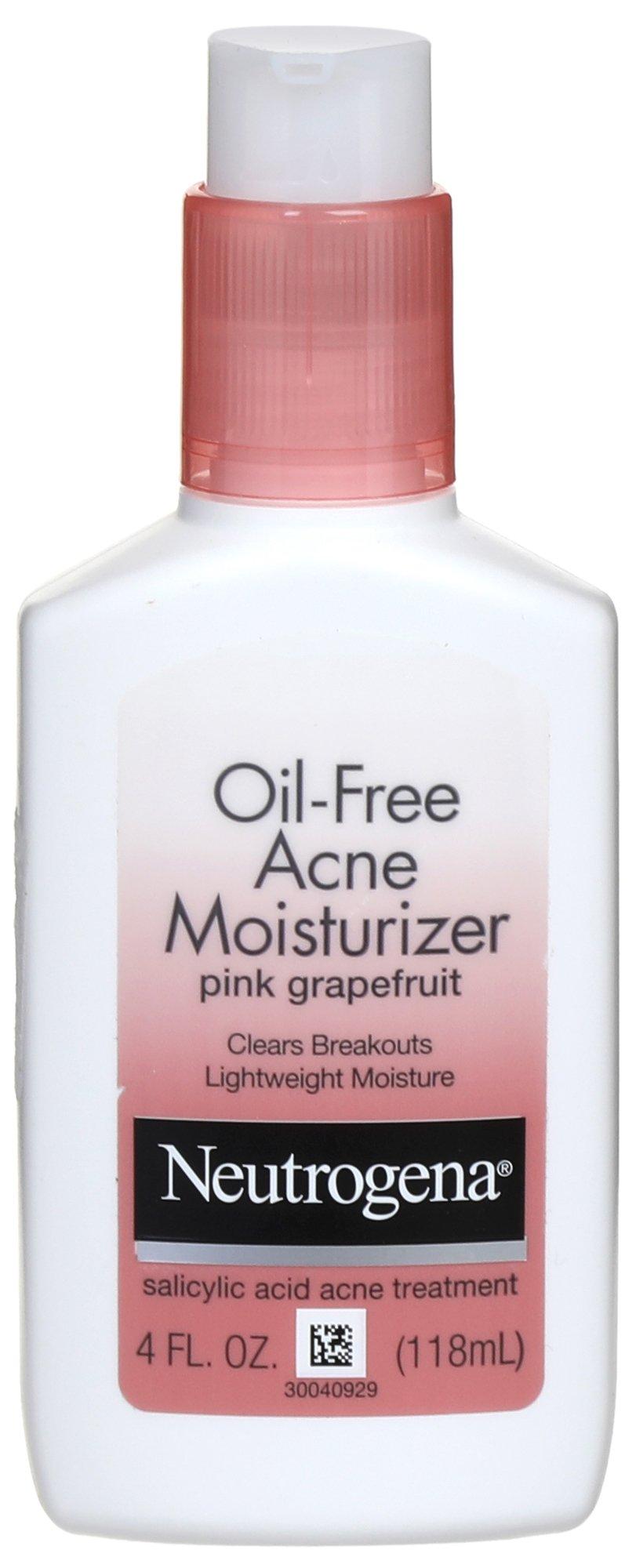 Neutrogena 4 Fl.Oz Pink Grapefruit Oil-Free Acne Moisturizer