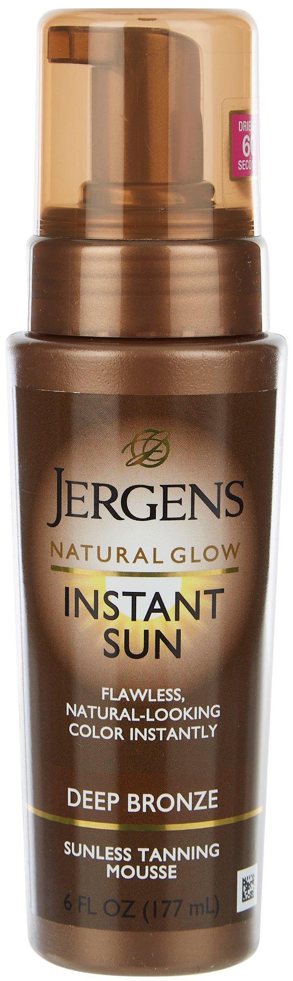 Jergens Natural Glow Deep Bronze Sunless Tanning Mousse