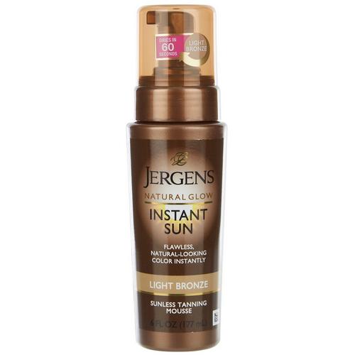 Jergens Natural Glow Light Bronze Sunless Tanning Mousse