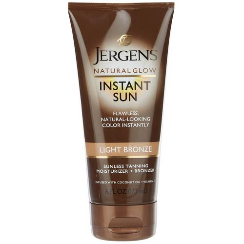 Jergens Light Bronze Sunless Tanning Moisturizer + Bronzer