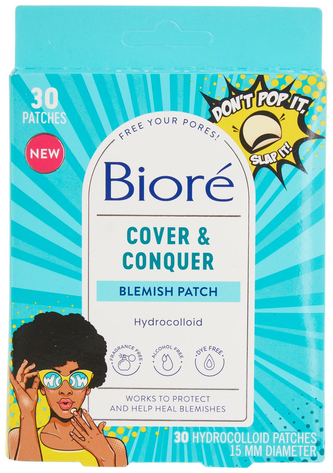 Cover & Conquer Hydrocolloid Blemish Patch 30-Count