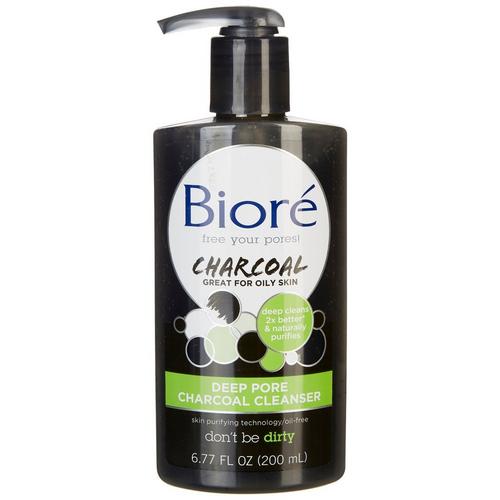 Biore Deep Pore Charcoal Cleanser For Oily Skin