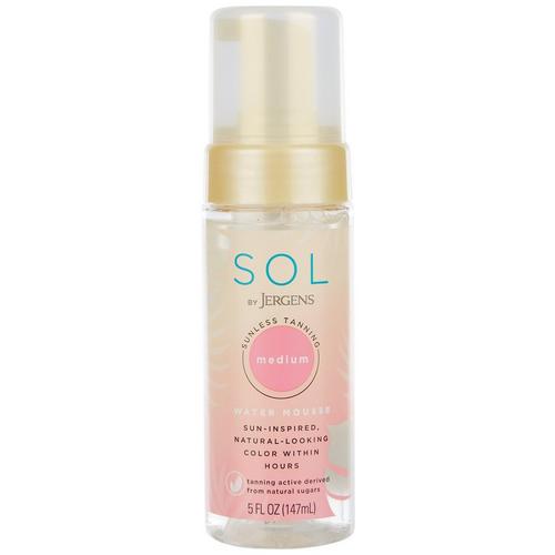 Jergens Sol Sunless Tanning Medium Water Mousse