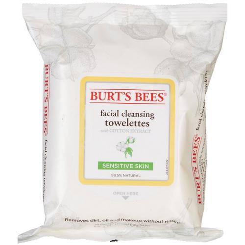 Burt's Bees Cotton Extract Facial Cleansing Towelettes