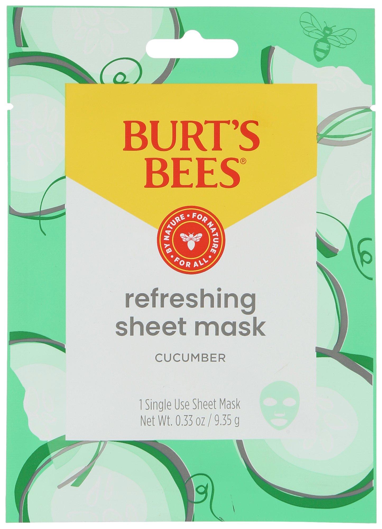 Burts Bees Cucumber Refreshing Sheet Face Mask