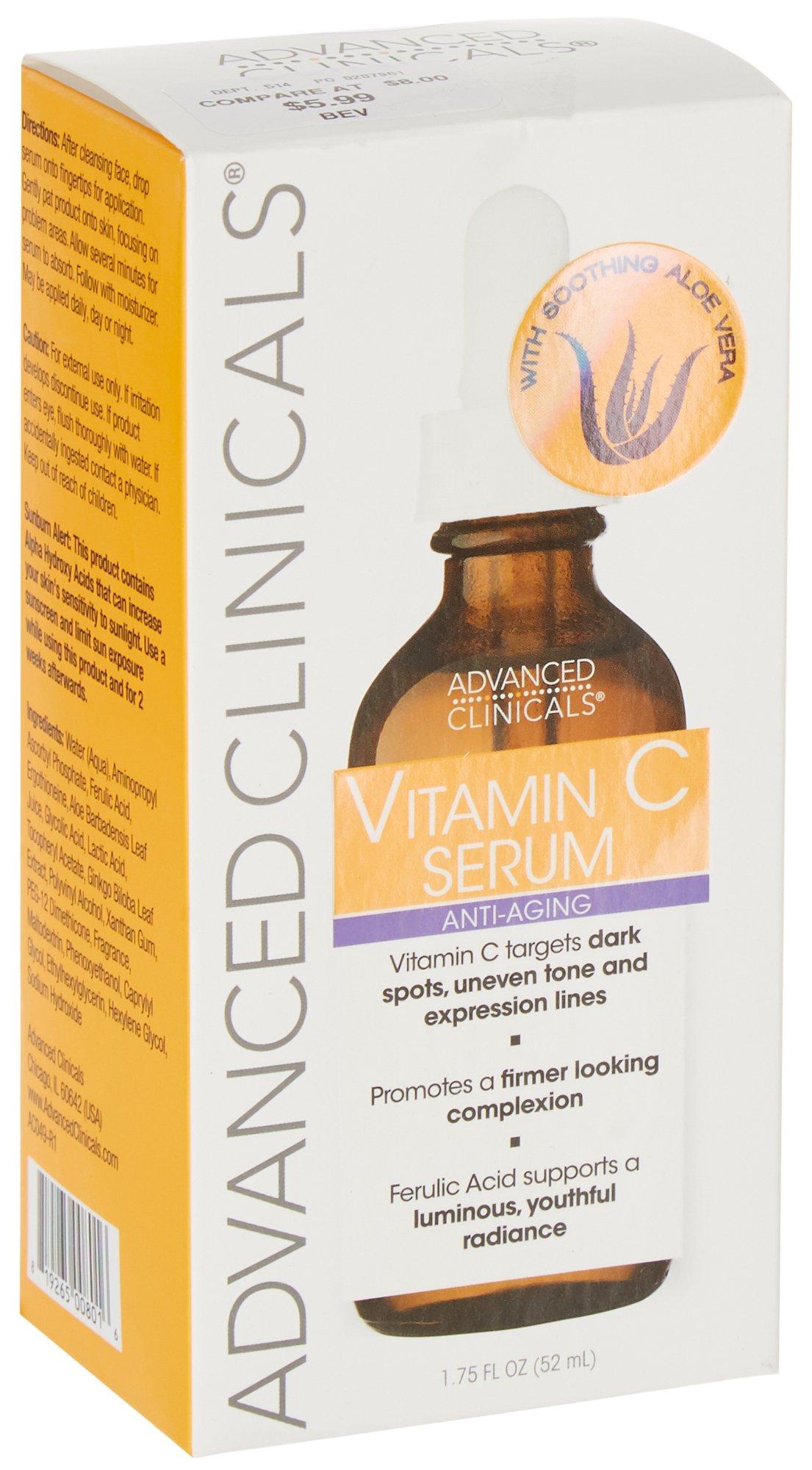 Advanced Clinicals 1.75 oz Vitamin C Serum
