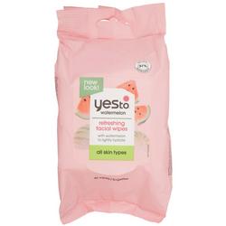 Watermelon Refreshing Facial Wipes 40 ct.