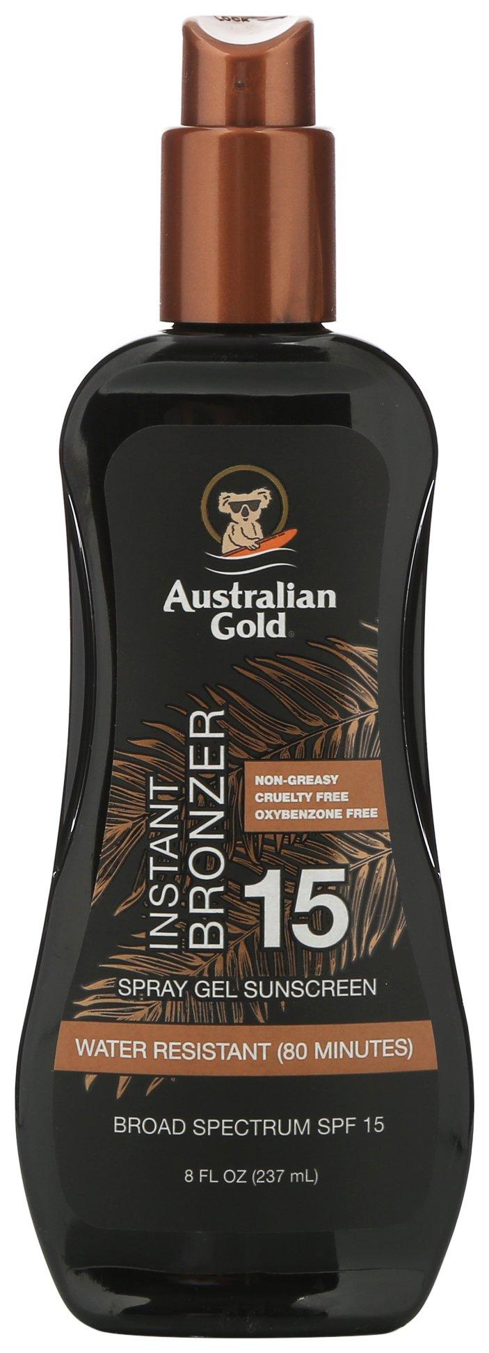 AUSTRALIAN GOLD SPF 15 Instant Bronzer Sunscreen