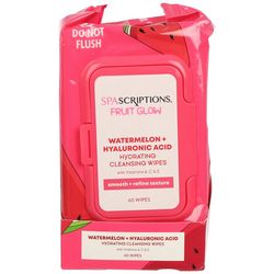 Spascriptions 60-Pk. Fruit Glow Hydrating Cleansing Wipes
