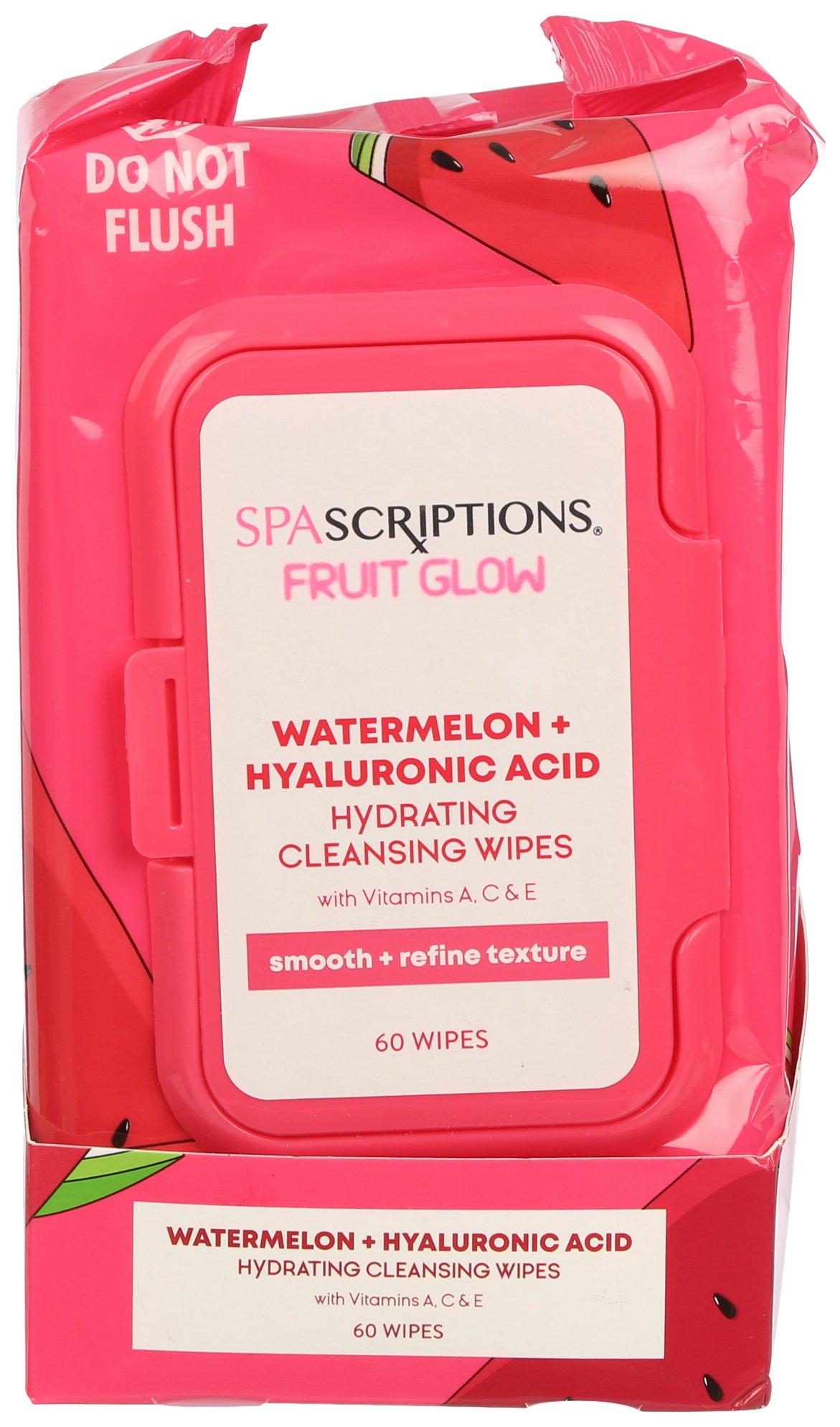 60-Pk. Fruit Glow Hydrating Cleansing Wipes