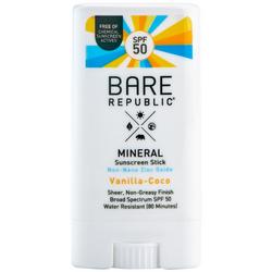 Vanilla Coco SPF 50 Mineral Sunscreen Stick