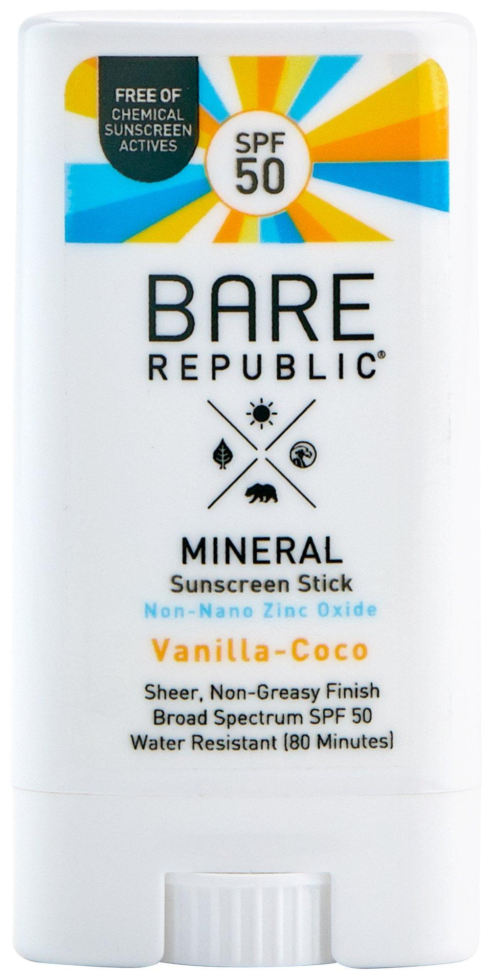 Vanilla Coco SPF 50 Mineral Sunscreen Stick