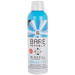 Bare Republic Vanilla Coco SPF 50 Mineral Sunscreen Spray