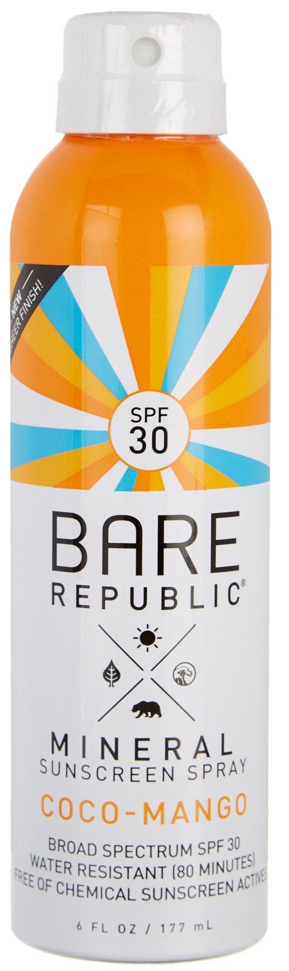 Bare Republic Coco Mango SPF 30 Mineral Sunscreen Spray