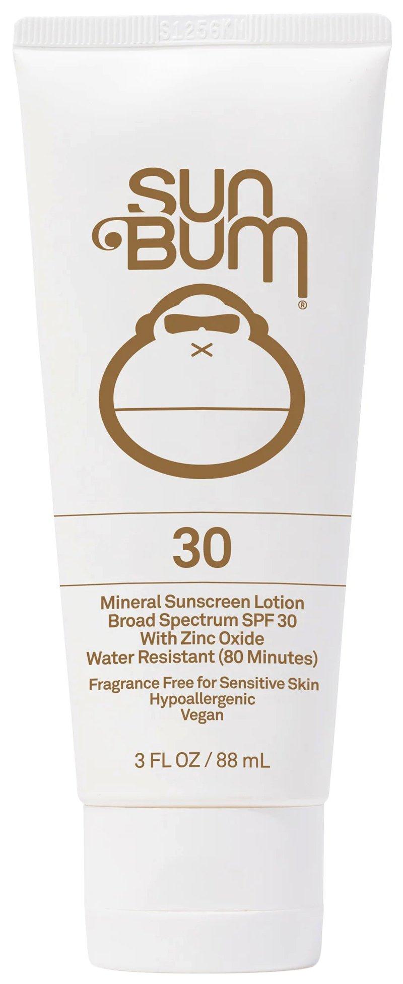 Sun Bum SPF 30 Zinc Oxide Mineral Sunscreen
