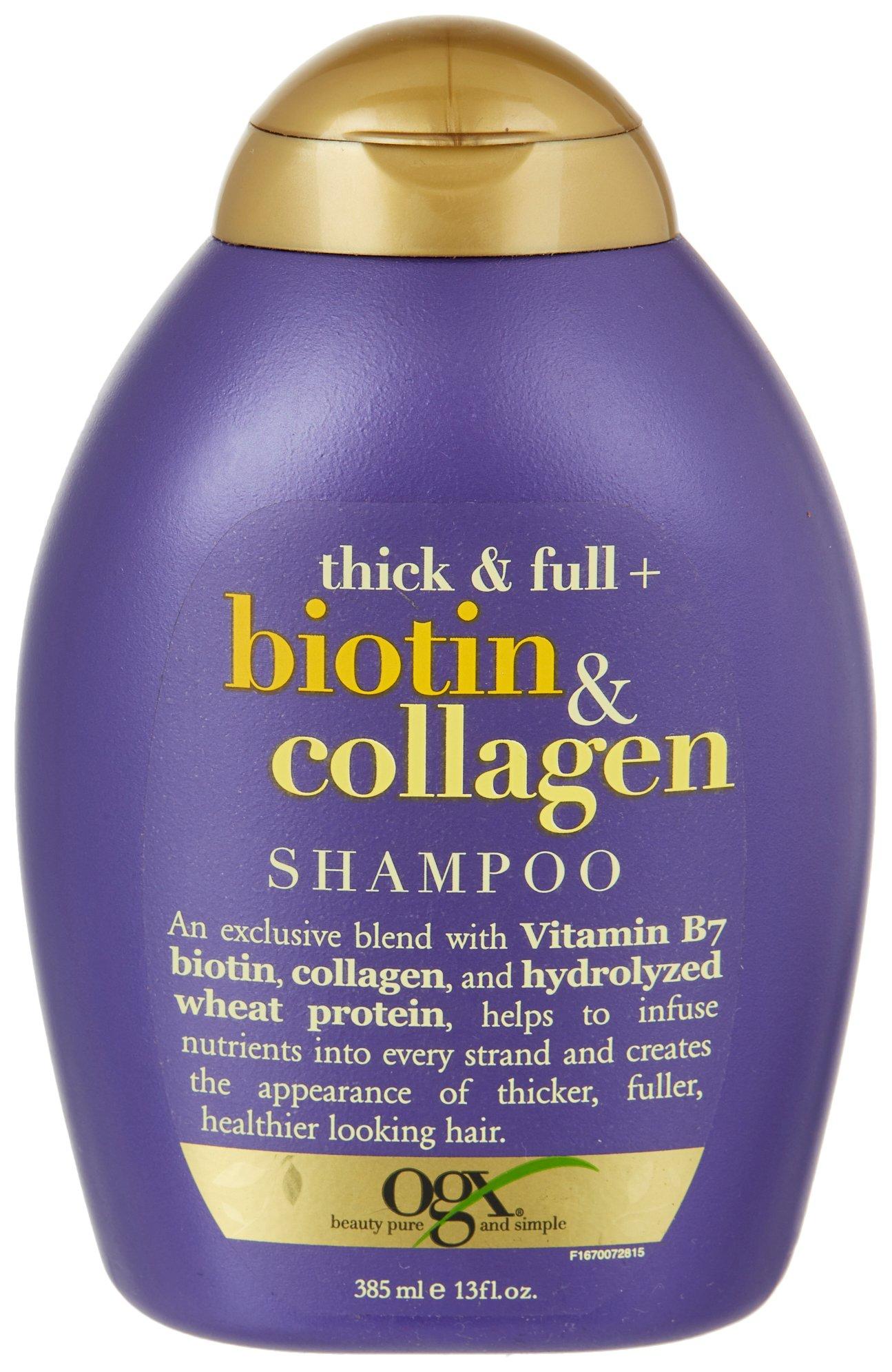 OGX Biotin Collagen B7 Wheat Shampoo 13 Fl. Oz.