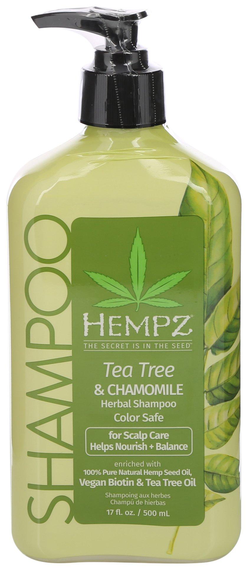 Hempz 17 Fl.Oz. Tea Tree & Chamomile Herbal Shampoo