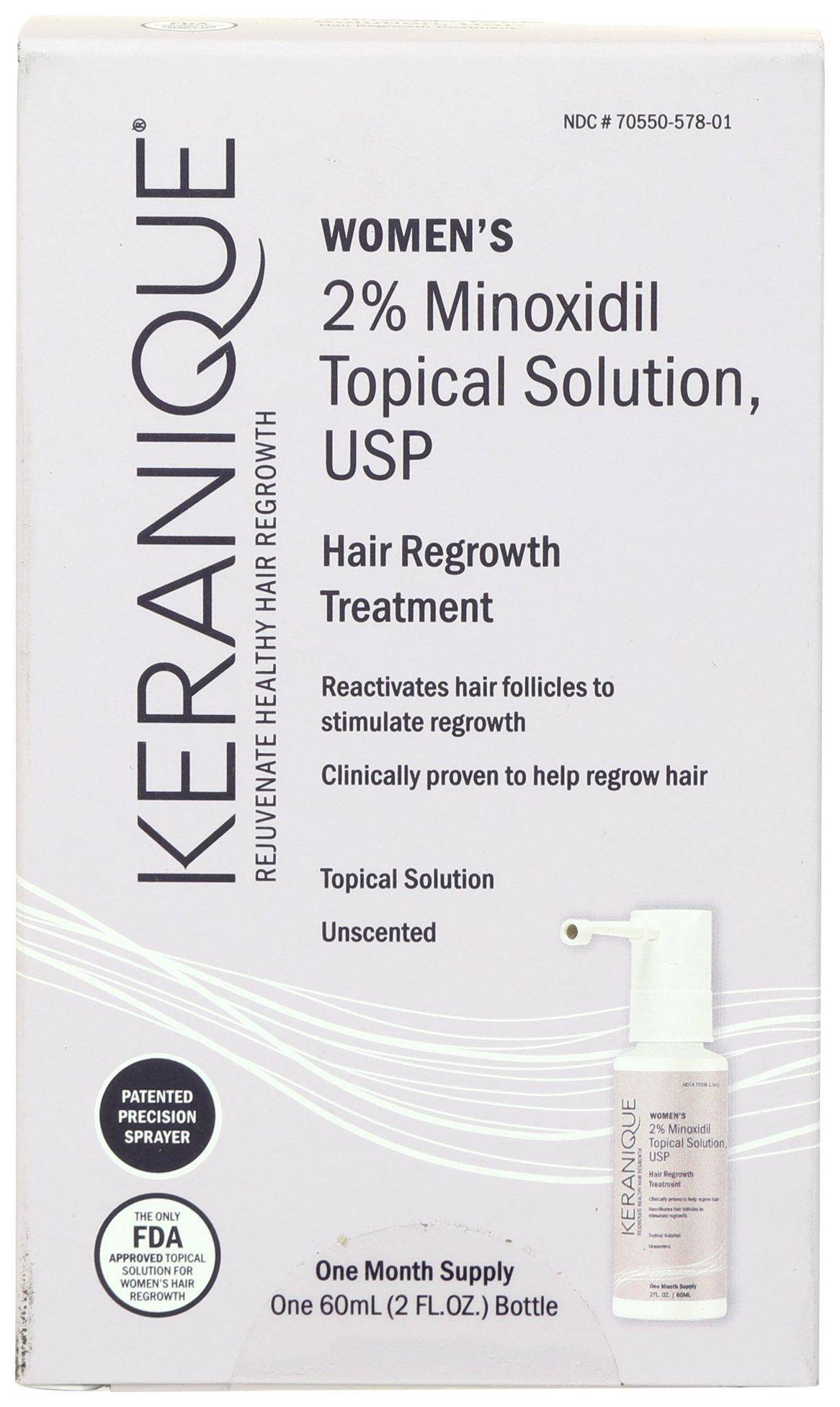 Keranique 2 Fl.Oz. 2% Minoxidil Hair Regrowth Treatment