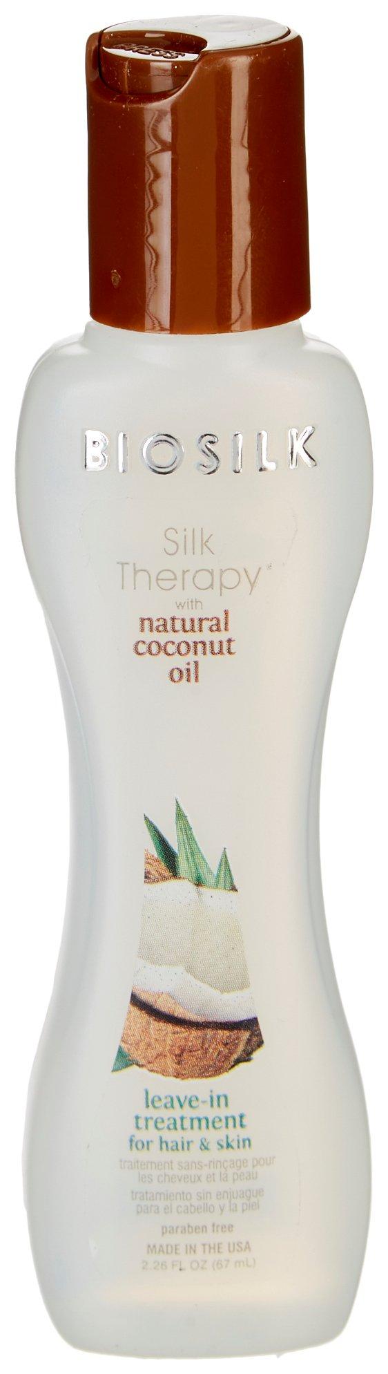 BioSilk Silk Therapy Coconut Leave-In Treatment 2.26 fl.oz.