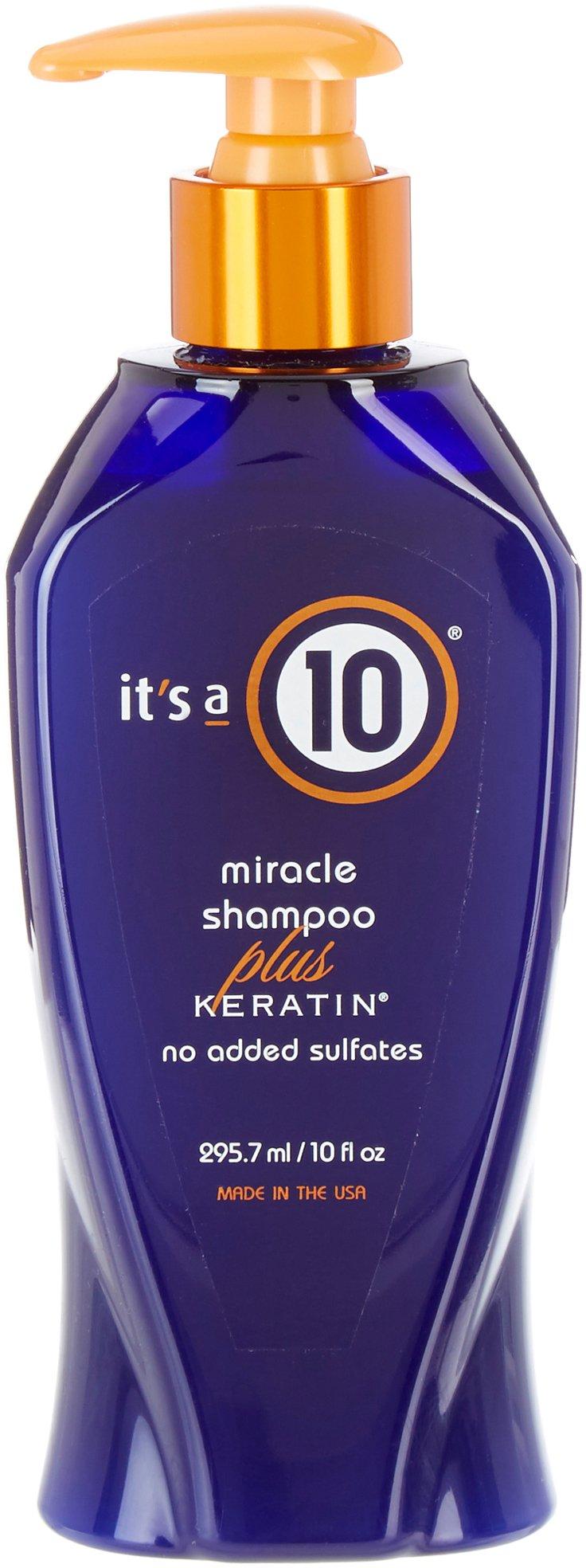 10 oz Miracle Shampoo Plus Keratin