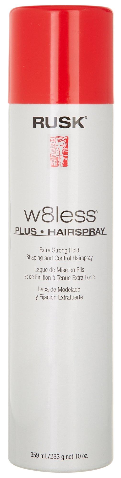 Rusk W8less Plus Extra Strong Hold Hairspray 10 oz.