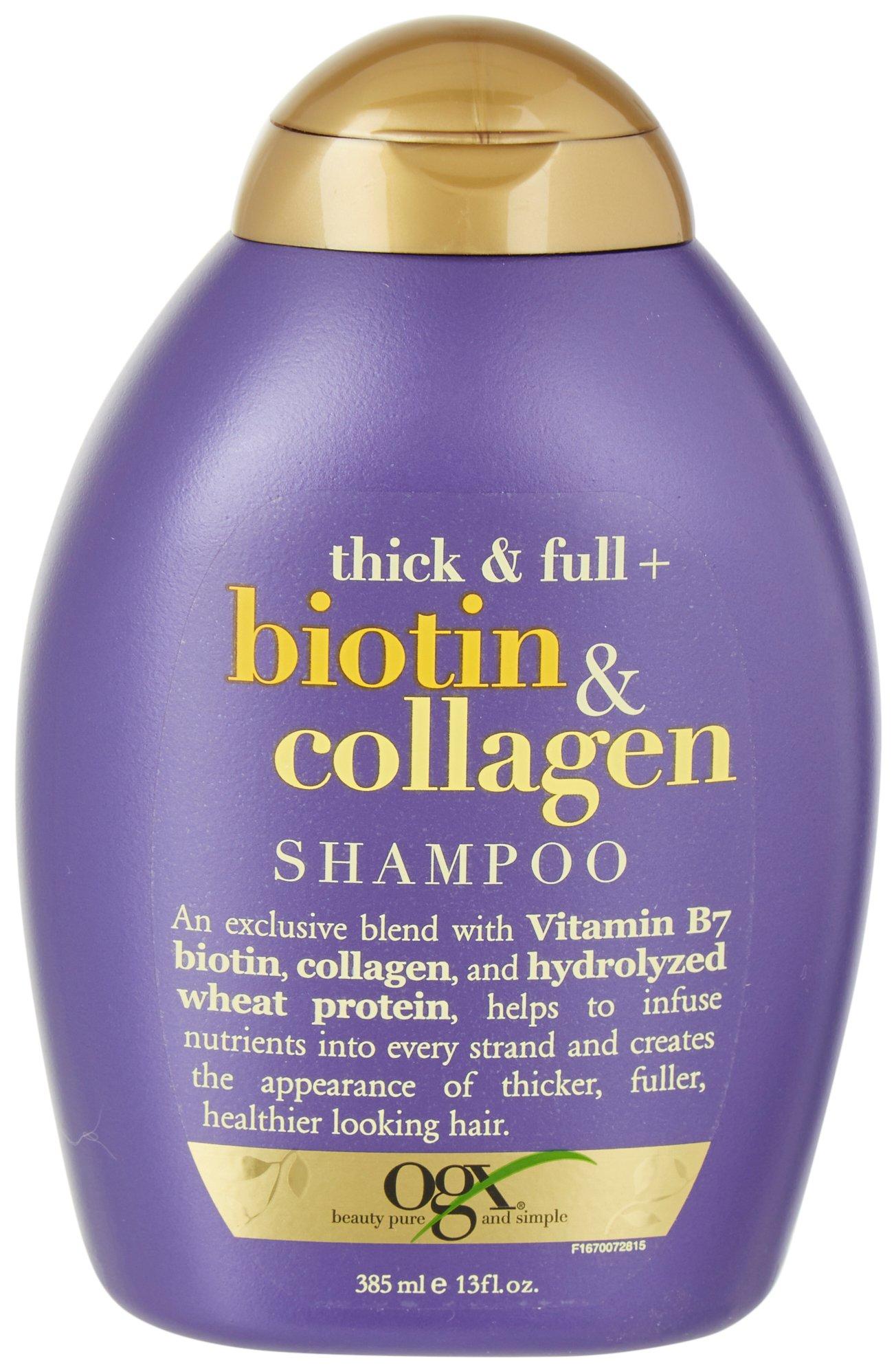 OGX Biotin Collagen B7 Wheat Shampoo 13 Fl. Oz.