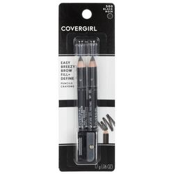 Cover Girl 3 Pc. Black Easy Breezy Eyebrow Pencil