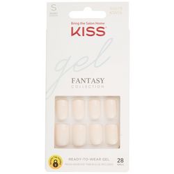 Kiss Fantasy Collection Gel Press On Short Length Manicure