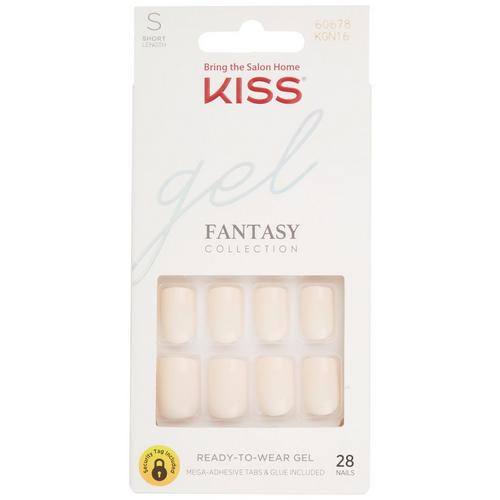 Kiss Fantasy Collection Gel Press On Short Length