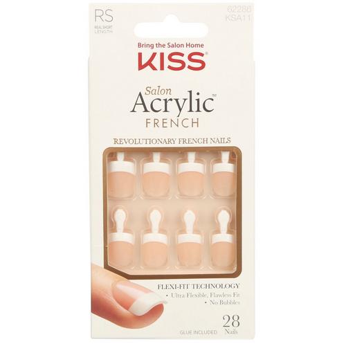 Kiss 28-Pc. French Acrylic Nail Set