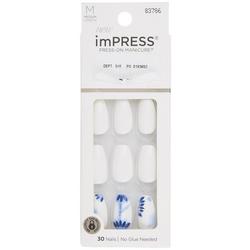 imPRESS Floral Accented Press-On Manicure