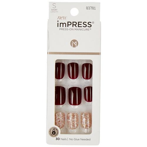imPRESS Solid Glitter Press-On Manicure