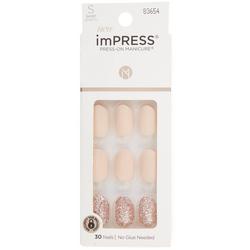 imPRESS Solid Glittery Press-On Manicure